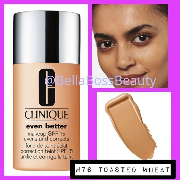 Clinque Even BetterMakeup Broad Spectrum SPF 15 Foundation - WN 76 - Picture 1 of 8